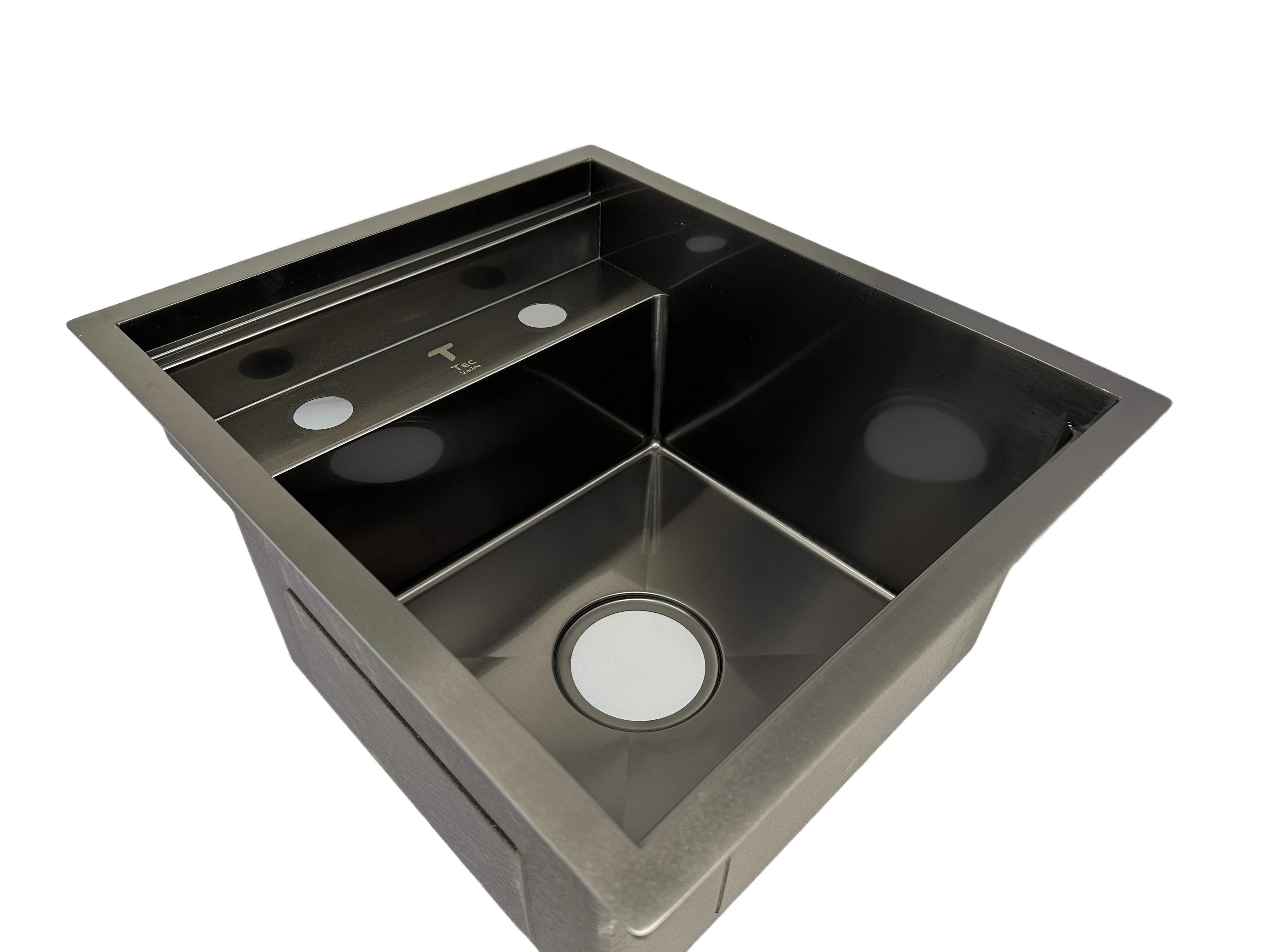 Black Camper / RV Sink | Hidden Sink