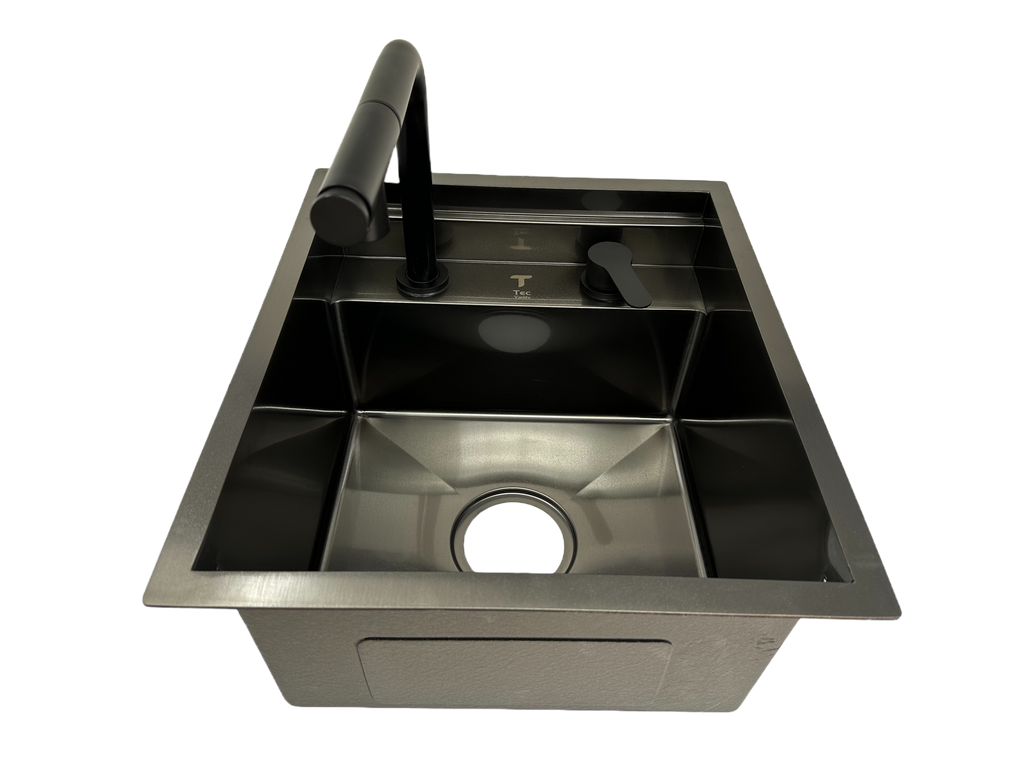 Black Camper / RV Sink | Hidden Sink