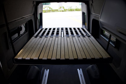 Camper Van Expandable Elevator Bed