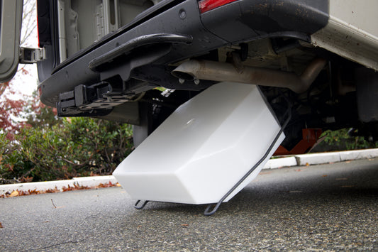 Sprinter Spare Tire Water Tank 32 Gal