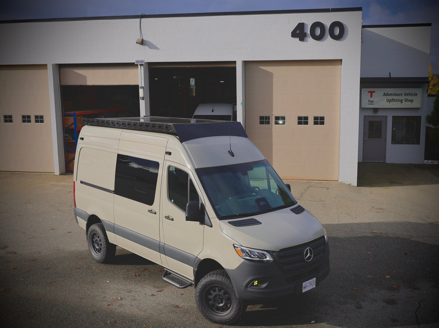 Sprinter Carbon Fiber Roof-Top Tent System