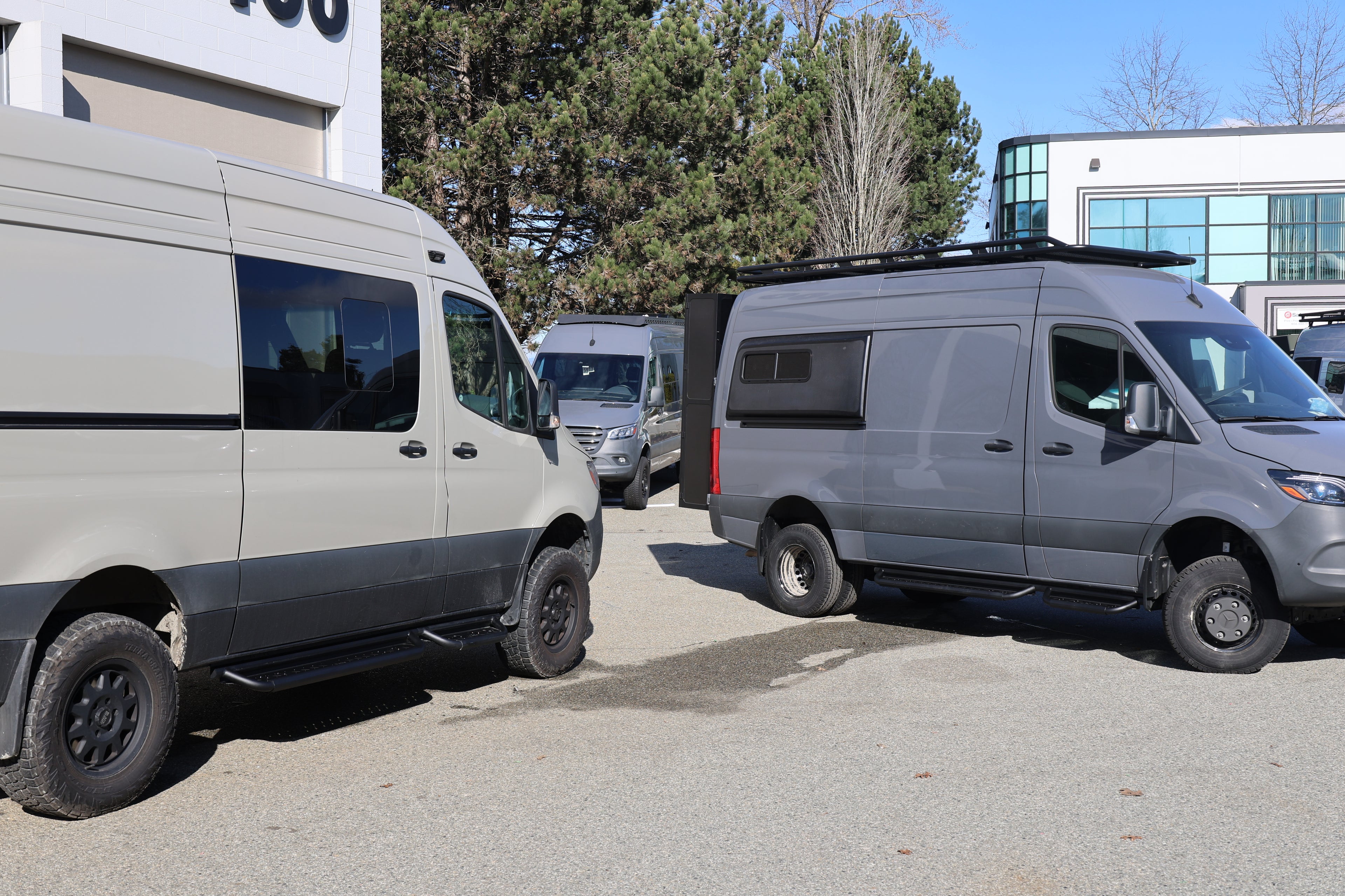 Sprinter Trittbretter – Hexagon-Serie 