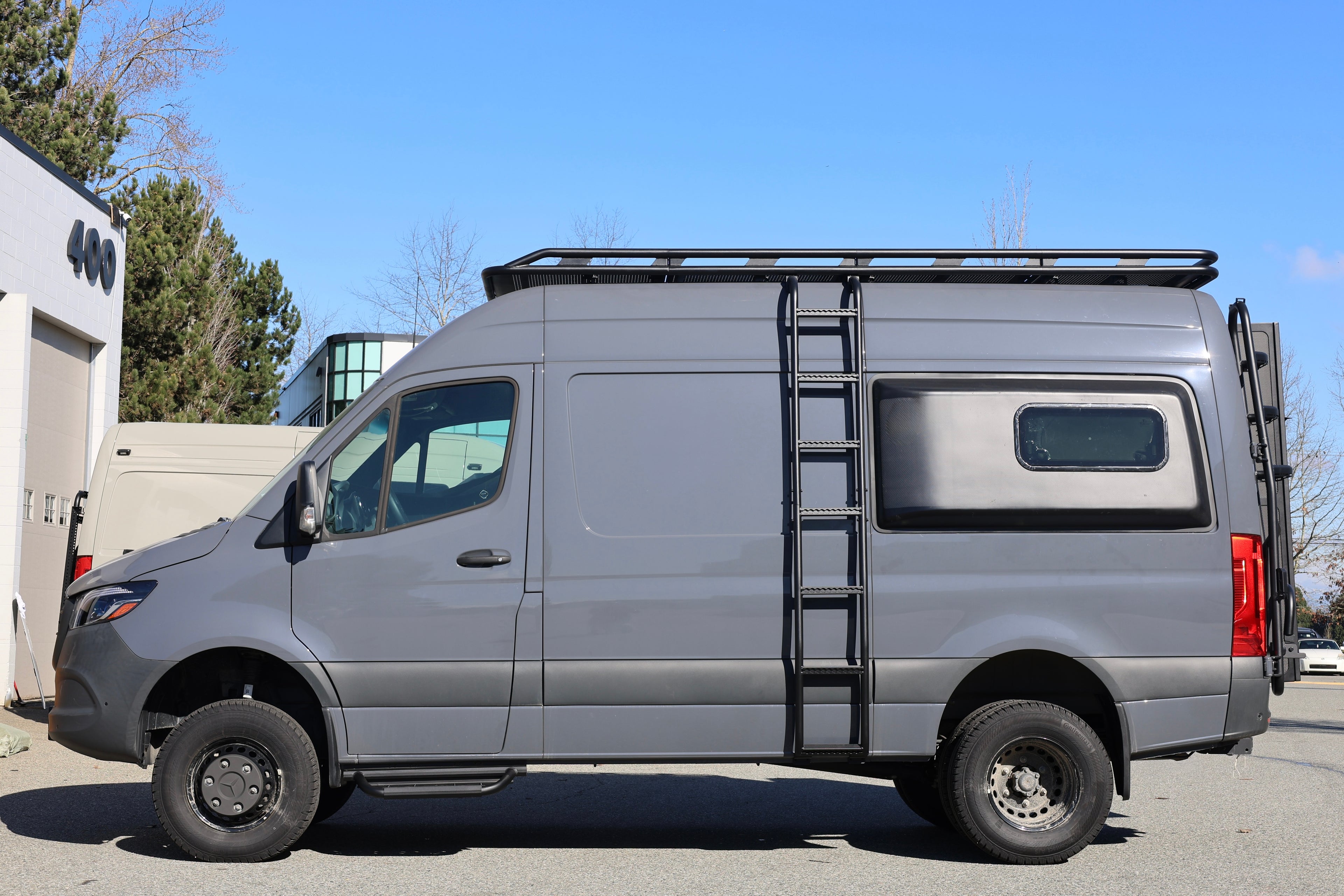 Aluminium-Seitenleiter für Sprinter – Hochdach 