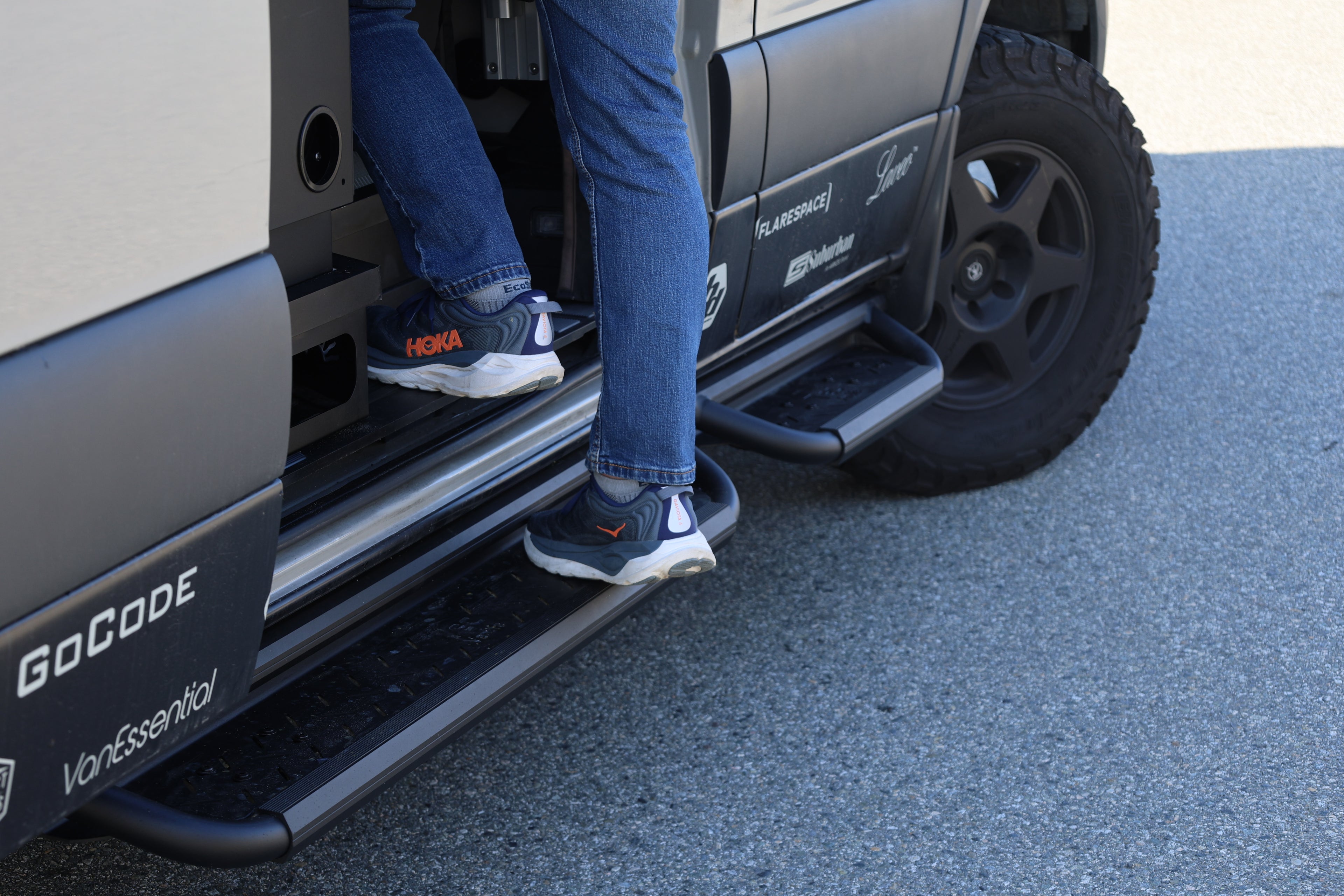 Sprinter Trittbretter – Hexagon-Serie 