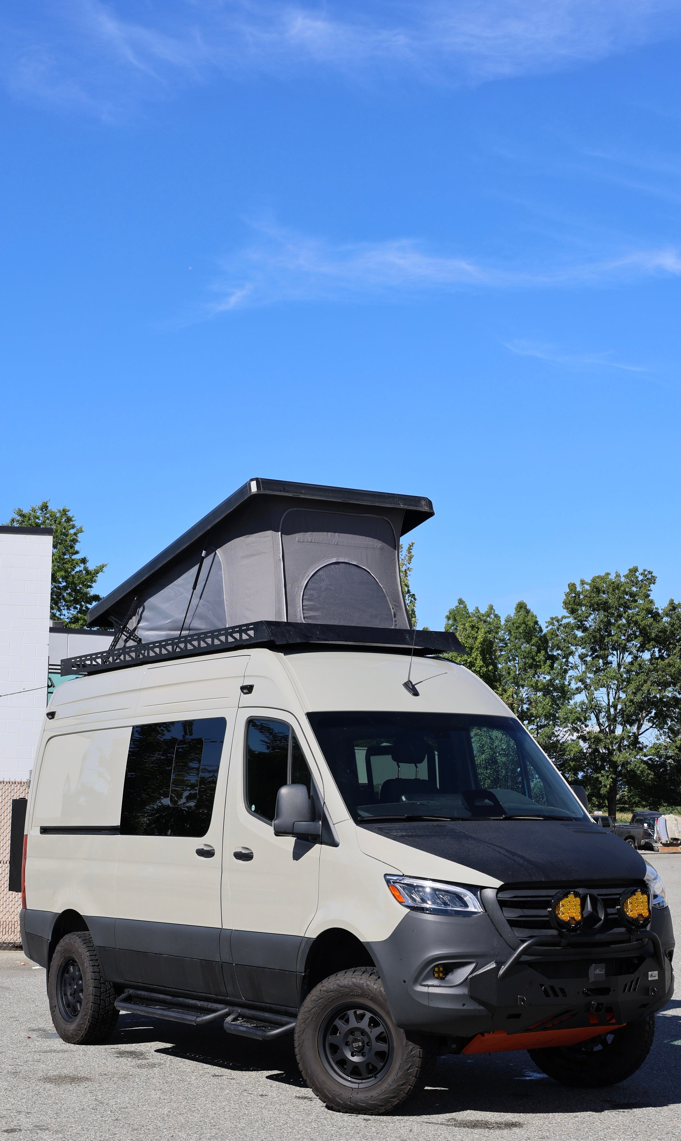 Sprinter Carbonfaser-Dachzeltsystem 