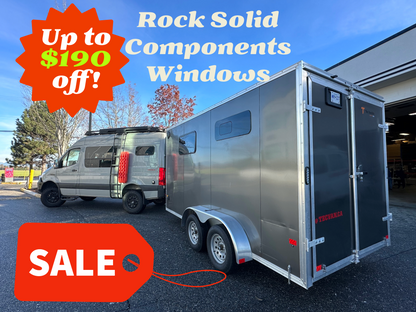 Camper Windows 700mmx300mm/27.56"x11.81"