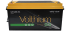 Volthium 12,8 V 200 Ah Batterie mit Selbstheizung und Ein-/Ausschalter, Gruppe 4D 