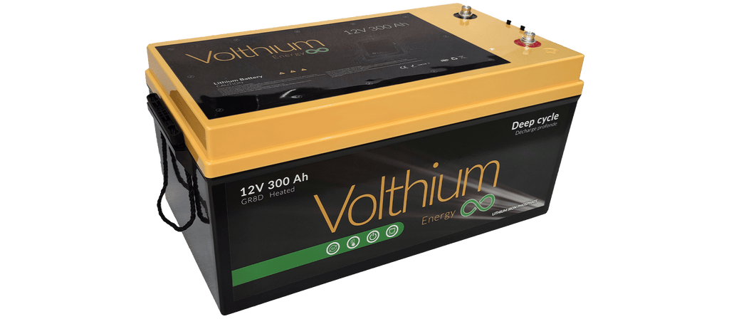 Volthium 12V 400Ah selbstheizende Batterie mit LCD-Display 