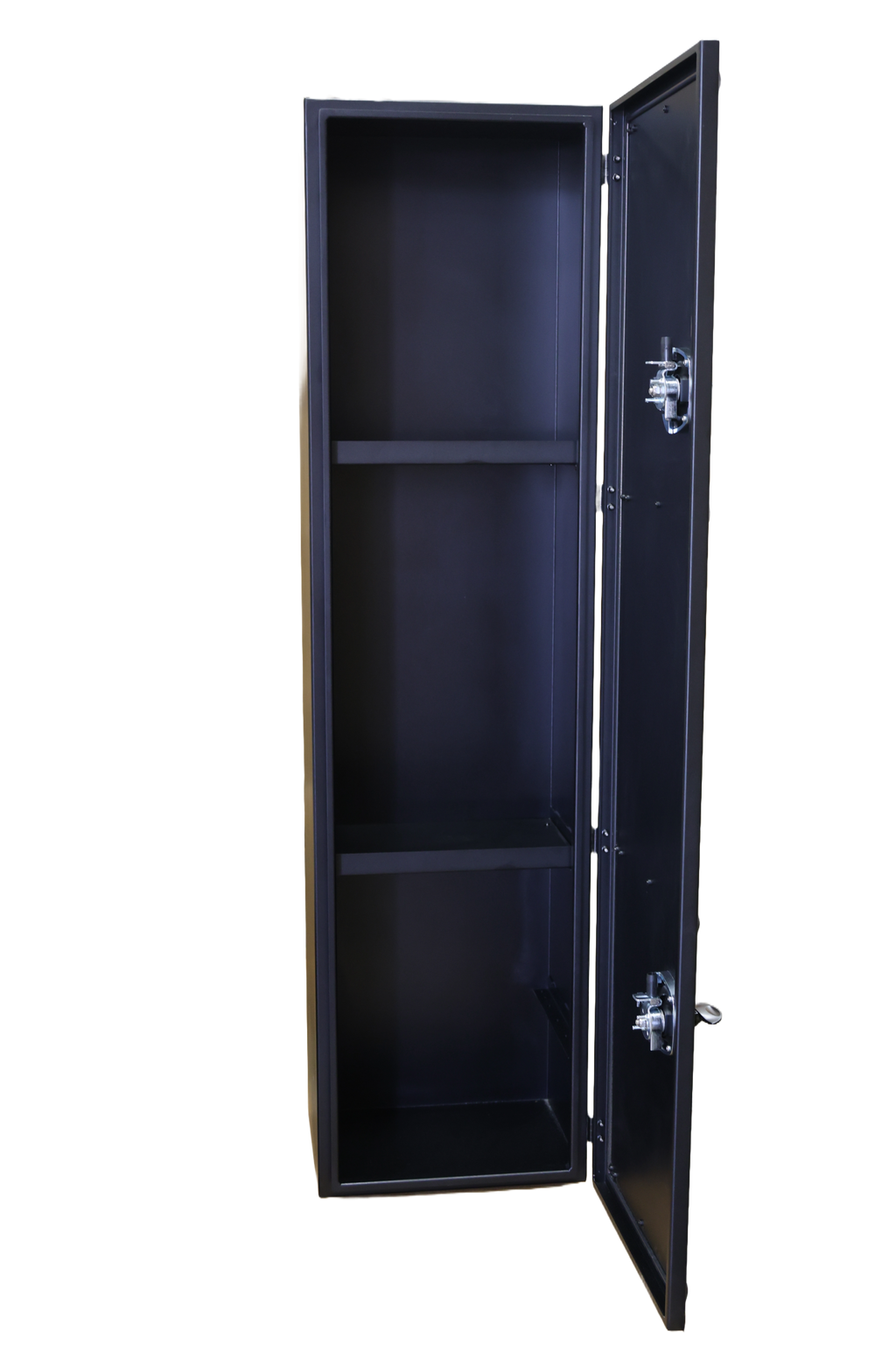 Camper van exterior ski and snowboard storage box