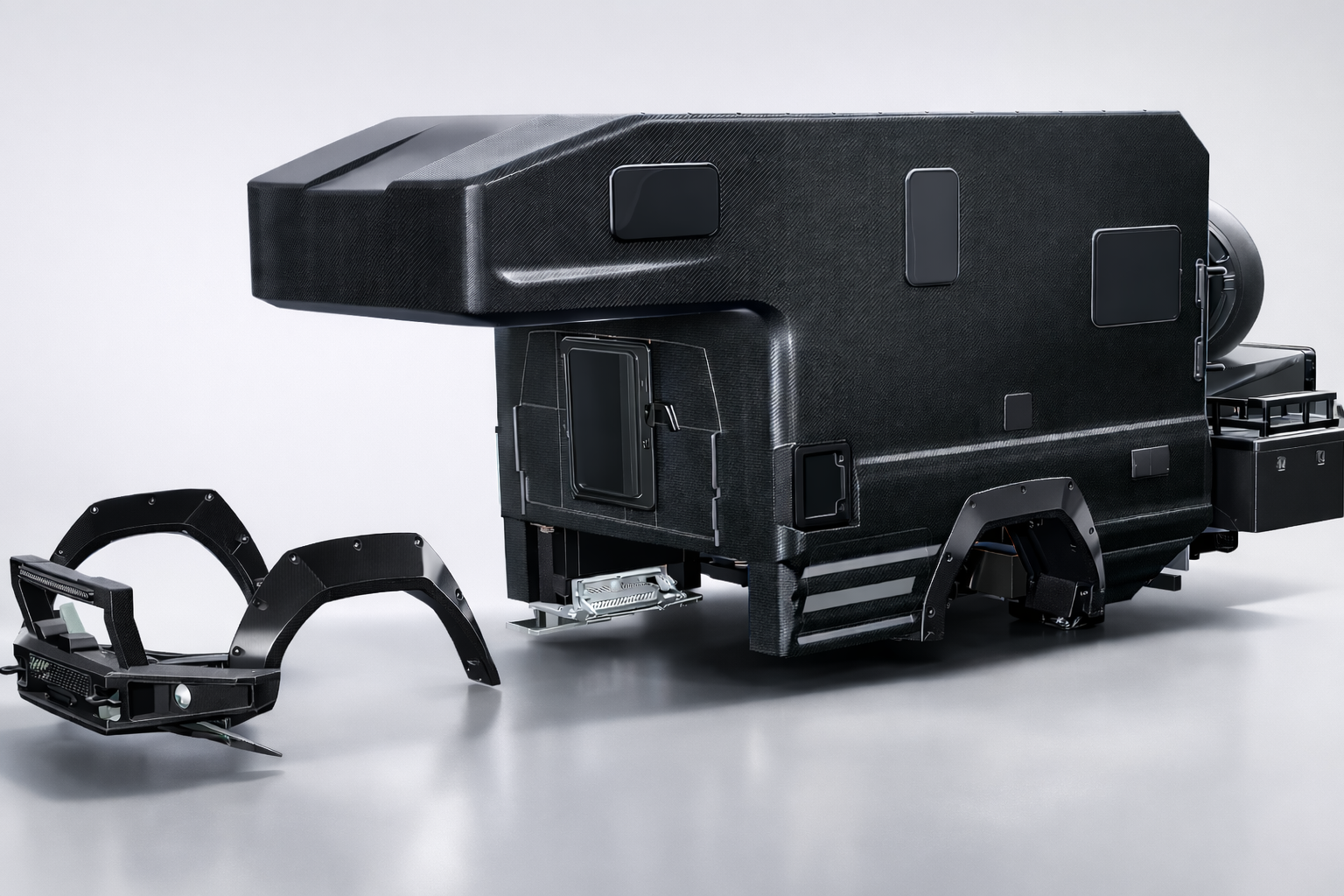 RoamLabX Carbon Fiber Truck Camper