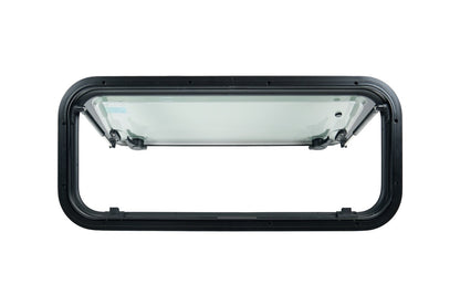 Glass & Acrylic Dual Pane Camper Window / 900 X 450mm (35.43" x 17.71")