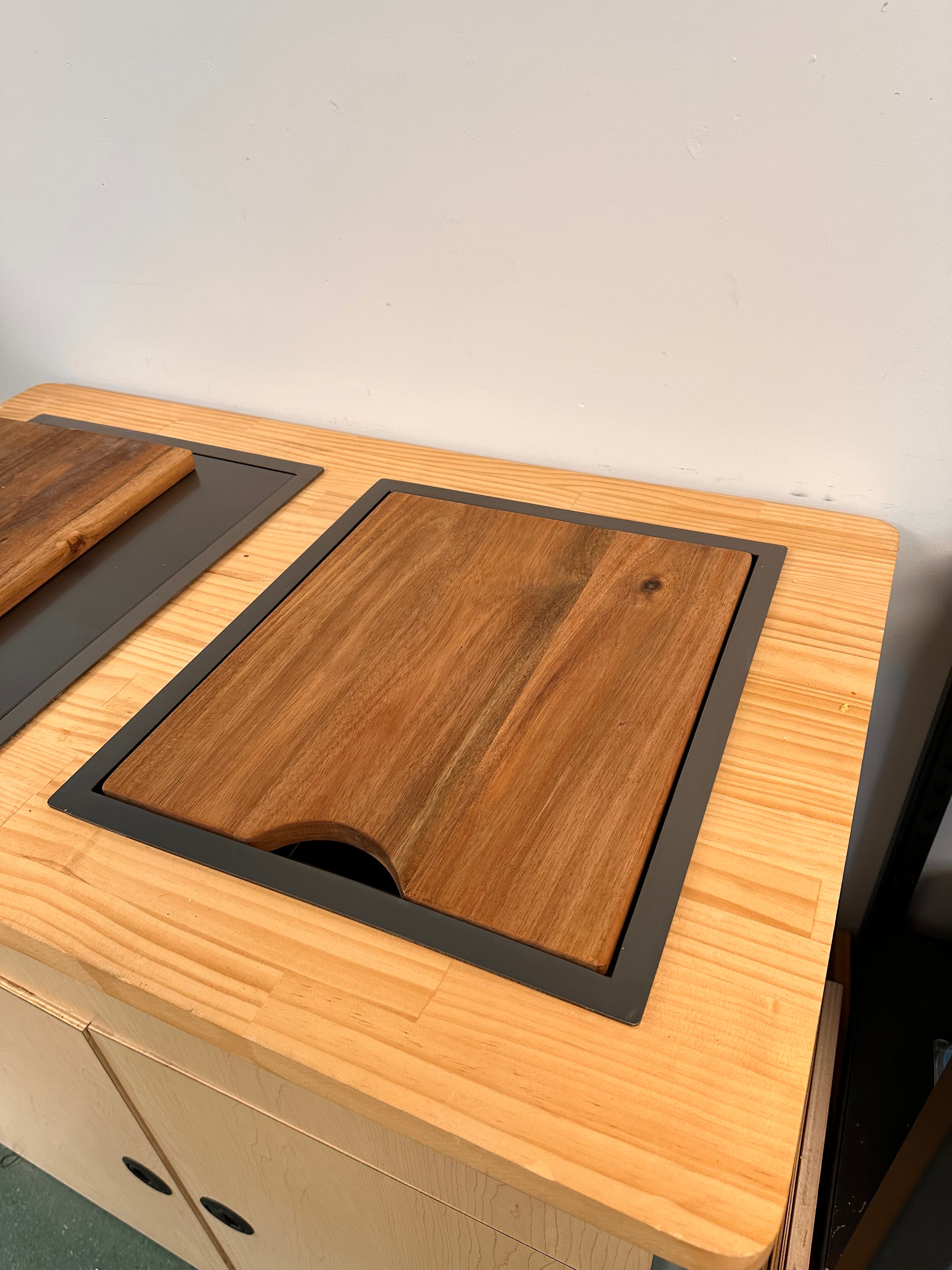 Black Camper Van / RV Sink | Hidden Sink