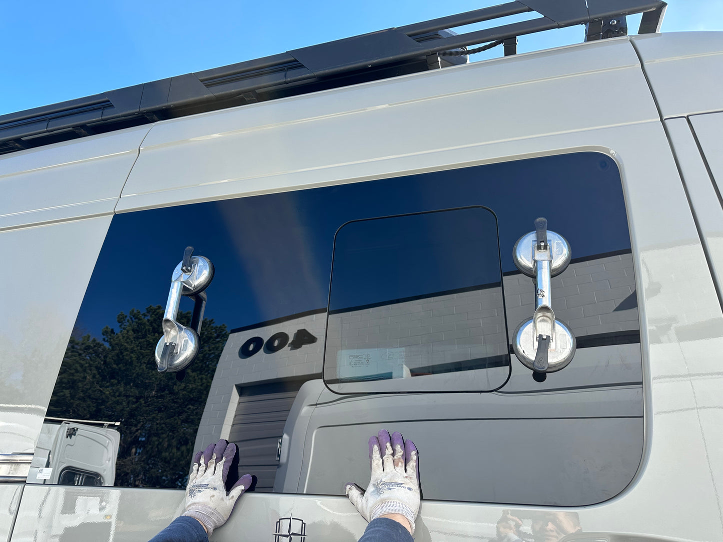 Mercedes Sprinter OEM Style Half-Slider Window