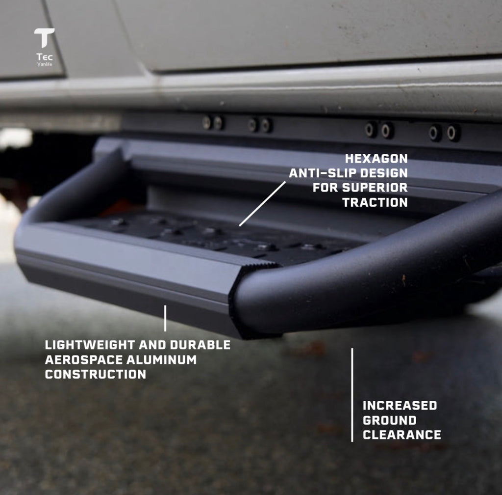 Sprinter Trittbretter – Hexagon-Serie 