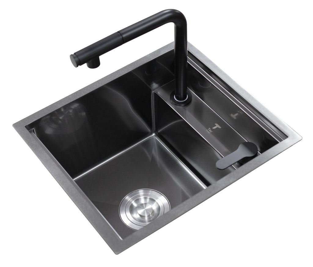 Black Camper / RV Sink | Hidden Sink
