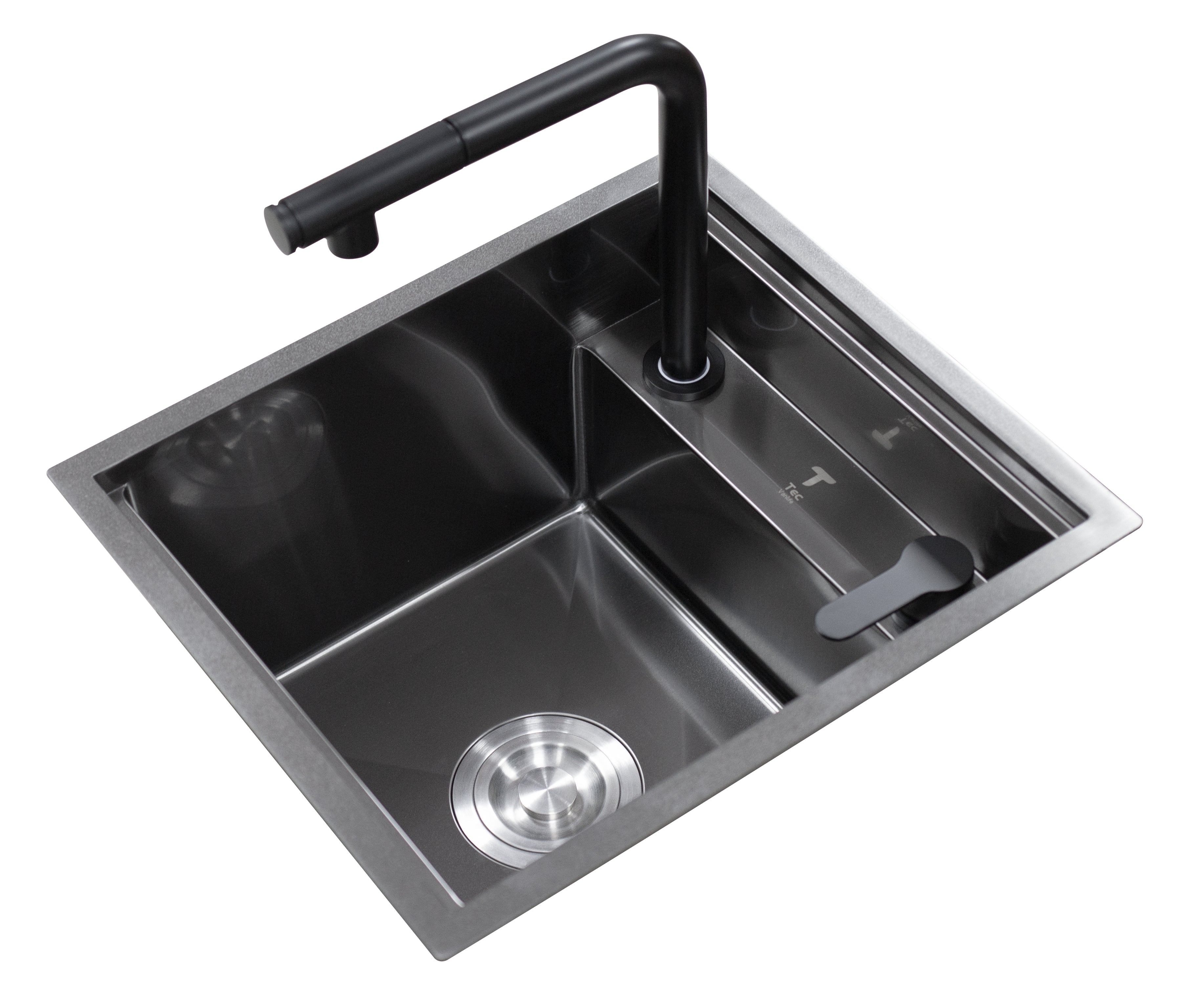 Black Camper / RV Sink | Hidden Sink