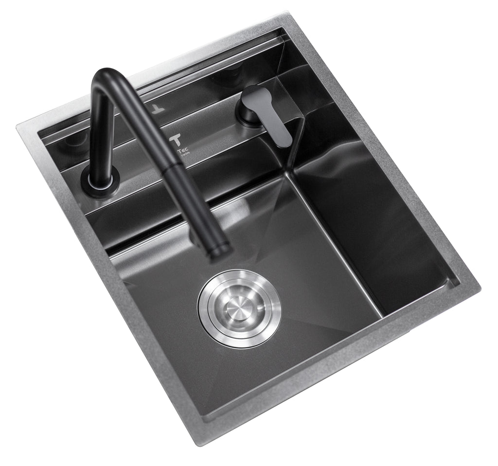 Black Camper / RV Sink | Hidden Sink