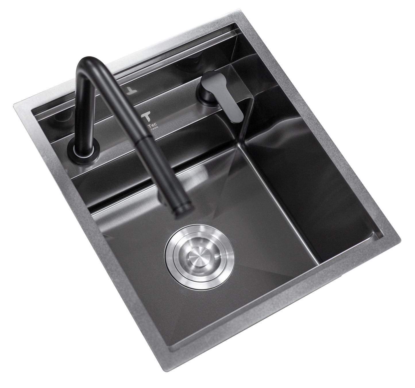 Black Camper Van / RV Sink | Hidden Sink