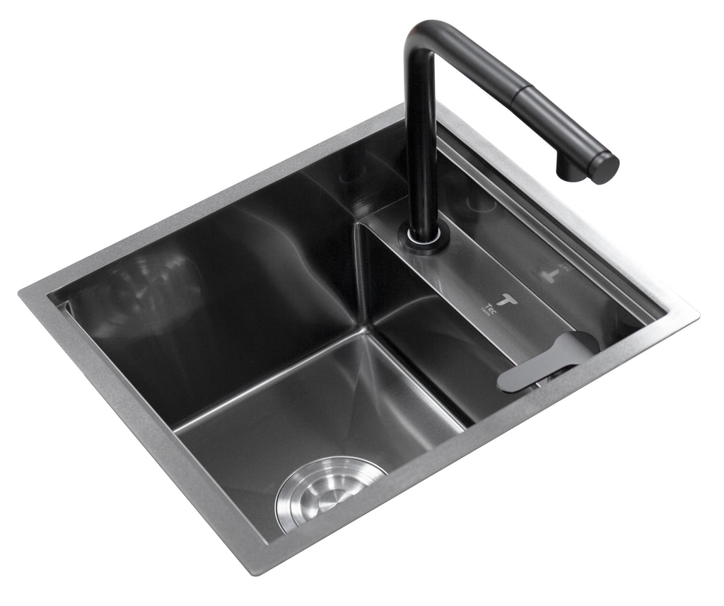 Black Camper / RV Sink | Hidden Sink