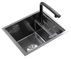 Black Camper / RV Sink | Hidden Sink
