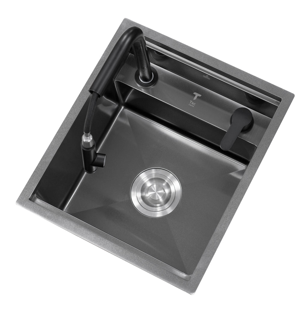 Black Camper / RV Sink | Hidden Sink