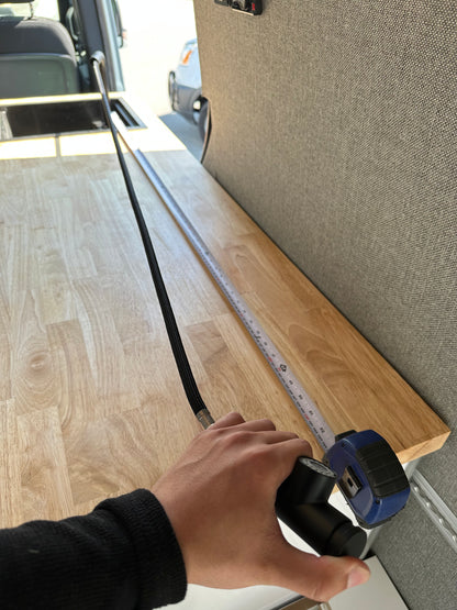 Black Camper Van / RV Sink | Hidden Sink