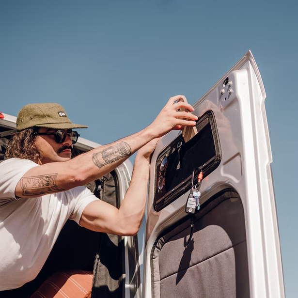 VanEssential Mercedes Sprinter Rear Door Storage Panels Bundle (Upper & Lower)