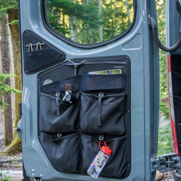 VanEssential Mercedes Sprinter Rear Door Storage Panels Bundle (Upper & Lower)