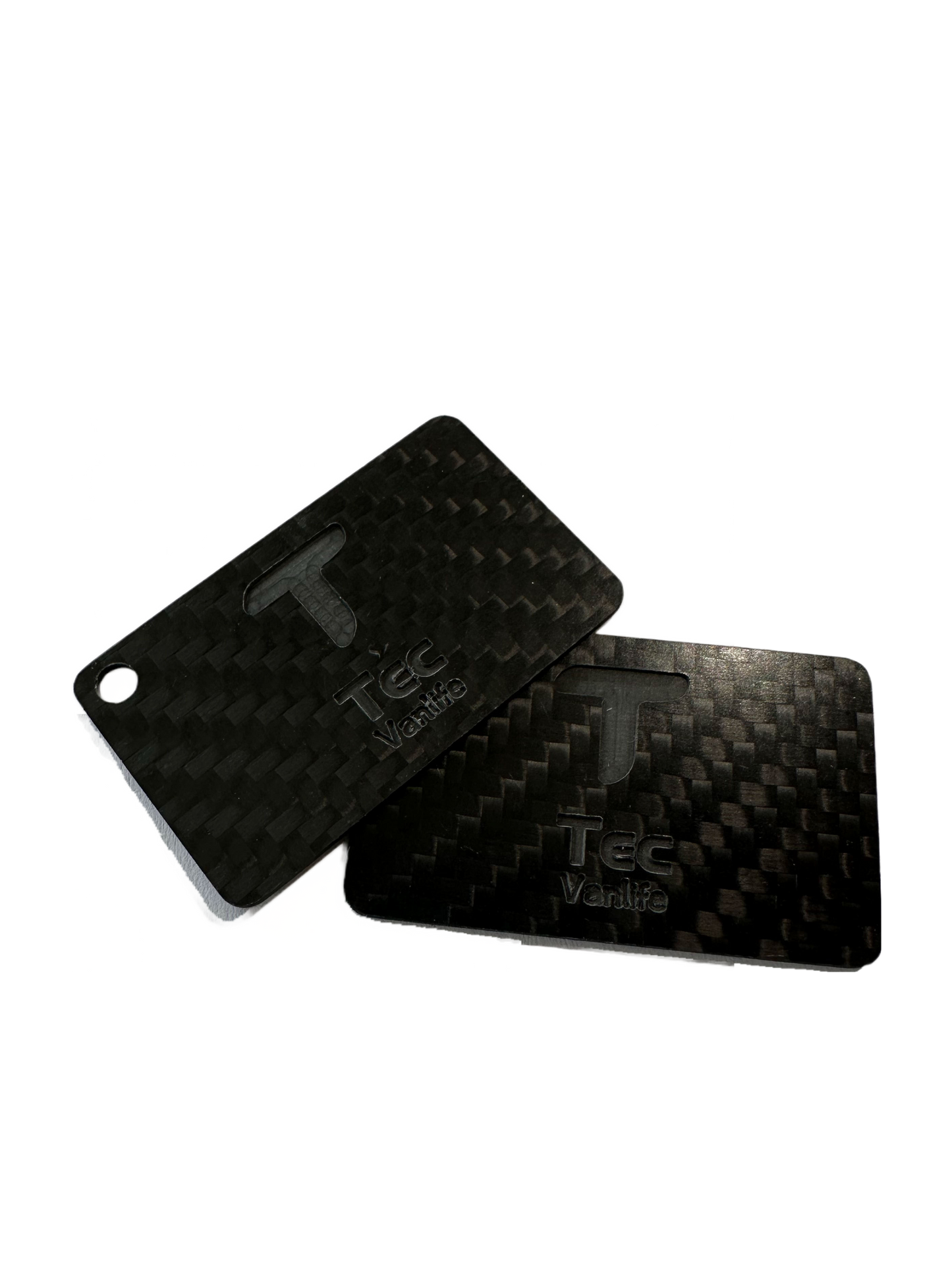 Carbon Fiber Key Chain 1"x2"