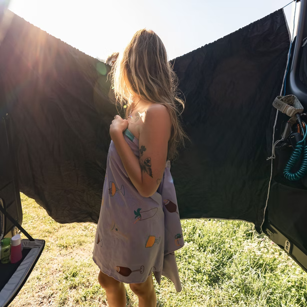 VanEssential Rear Door Shower Screen