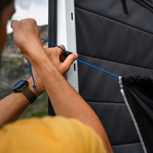 VanEssential Rear Door Shower Screen