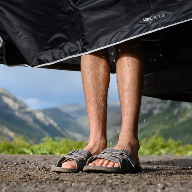 VanEssential Rear Door Shower Screen