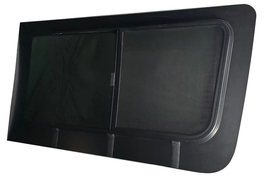 VWD 2007+ MERCEDES SPRINTER DRIVER SIDE FORWARD HALF-SLIDER WINDOW (SL101-SE)