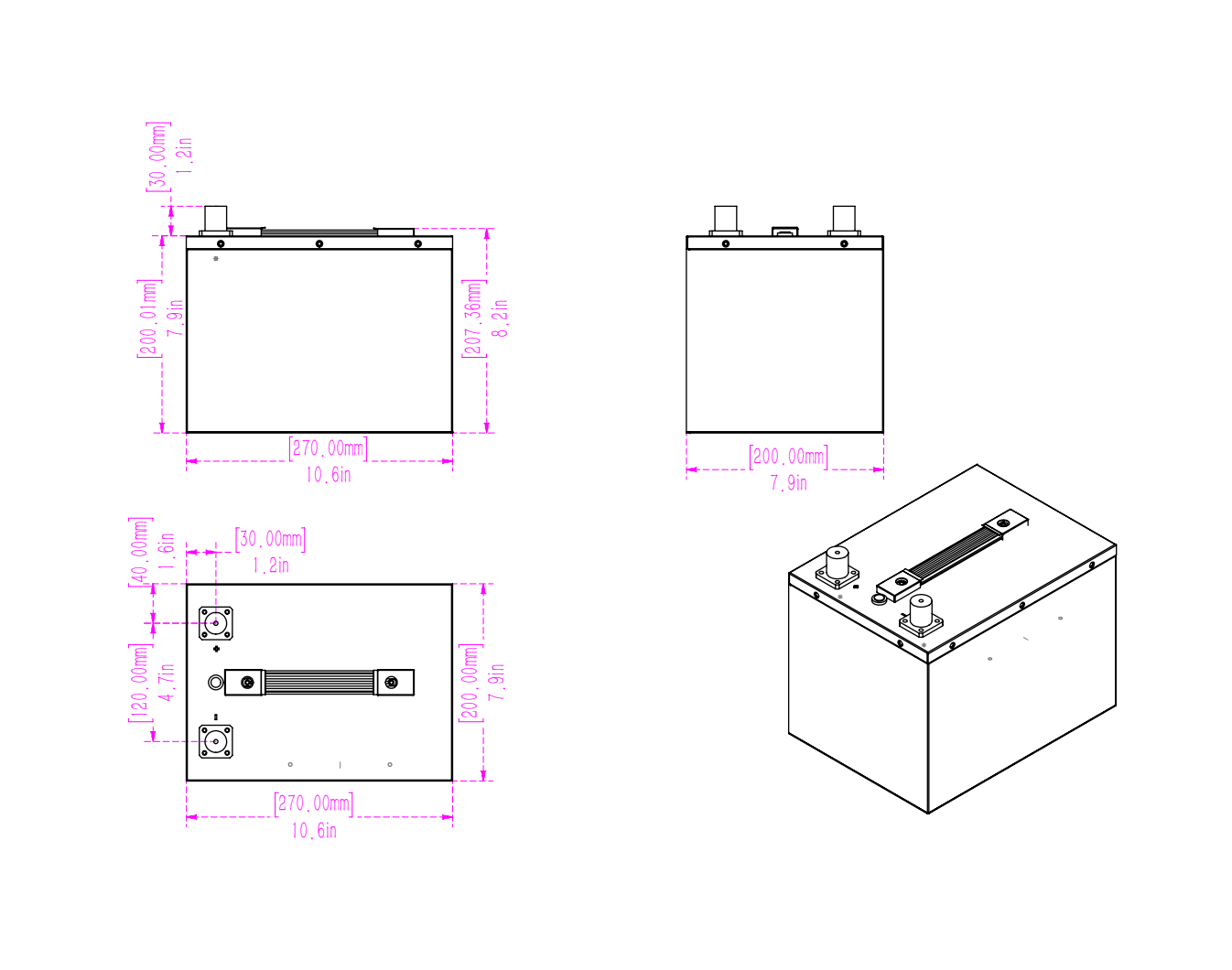 SOK 100Ah | 12V - Heated LiFePO4 Lithium Battery