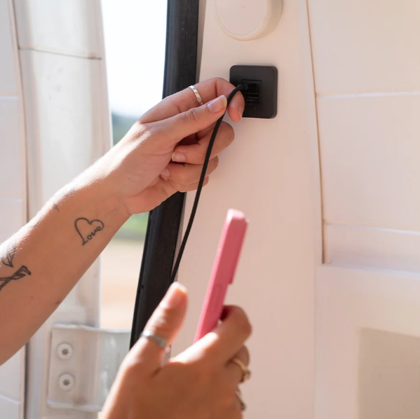 Scanstrut TILE USB-A & C Interior Charging Socket – Black Bezel