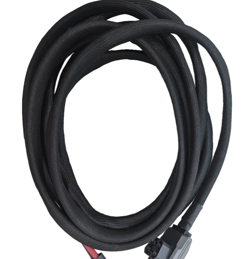 48-Volt-Klimaanlagenkabel für EcoFlow-Stromversorgungssets (4-polig auf blanken Draht, 20 Fuß)