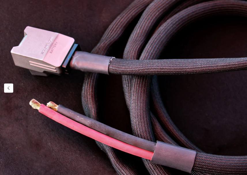 48-Volt-Klimaanlagenkabel für EcoFlow-Stromversorgungssets (4-polig auf blanken Draht, 20 Fuß)