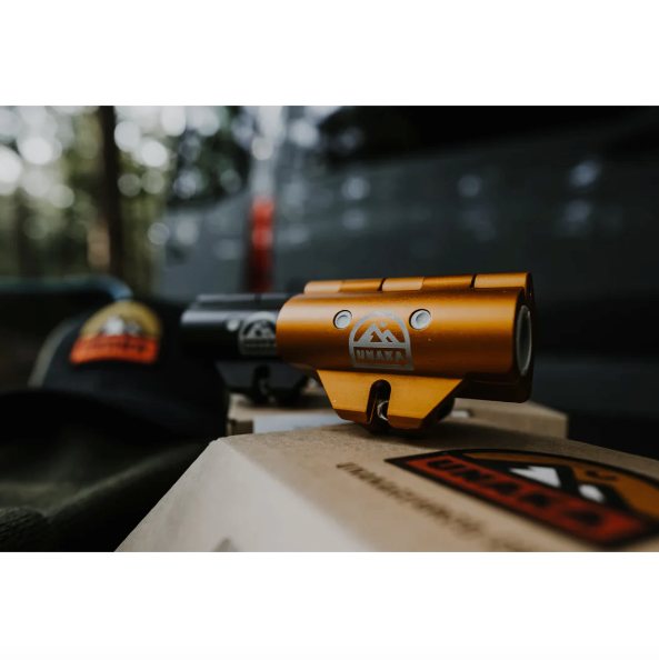 Steckachs-Fahrradgabelhalterung von Unaka Gear Co.