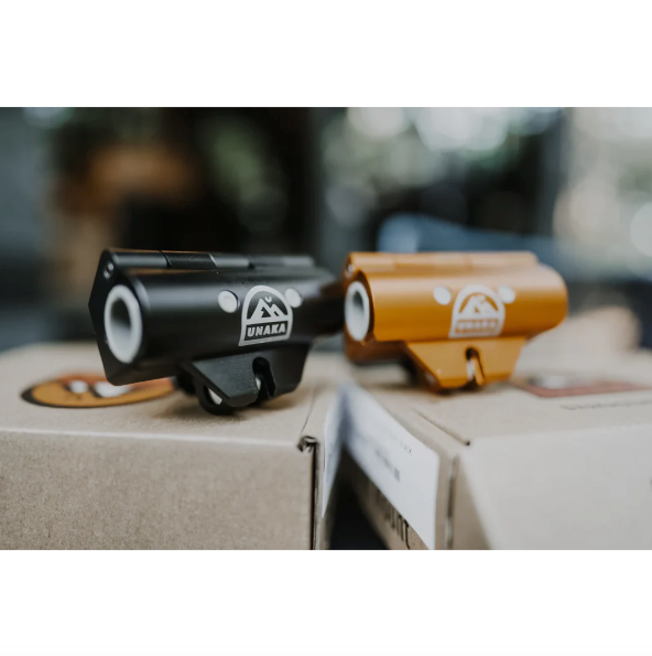 Steckachs-Fahrradgabelhalterung von Unaka Gear Co.