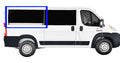 VWD Ram ProMaster Van Fixed Window 2014+ Passenger Side Rear Quarter 136"WB (DTRAM010) - Campervan HQ