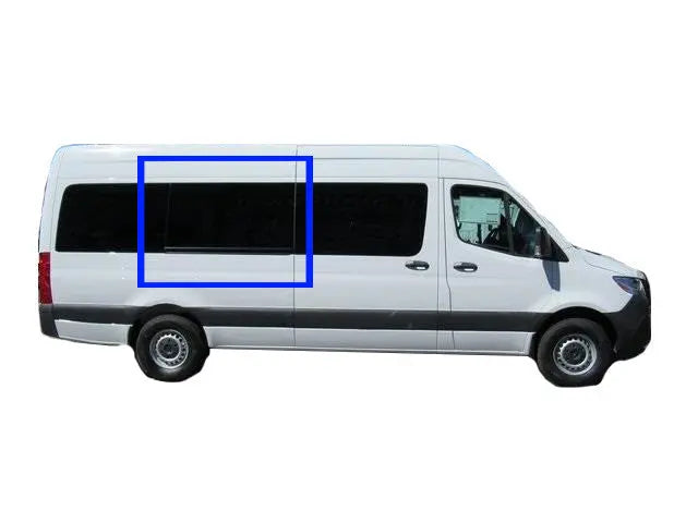 VWD Mercedes Sprinter Van Fixed Window 2007+ Passenger Side Middle (DTSPCR005) - Campervan HQ