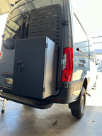 Venti aluminum storage box side view