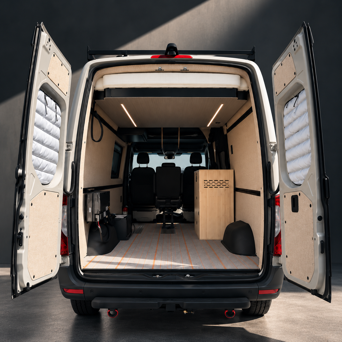 Tec Vanlife premium camper van interior