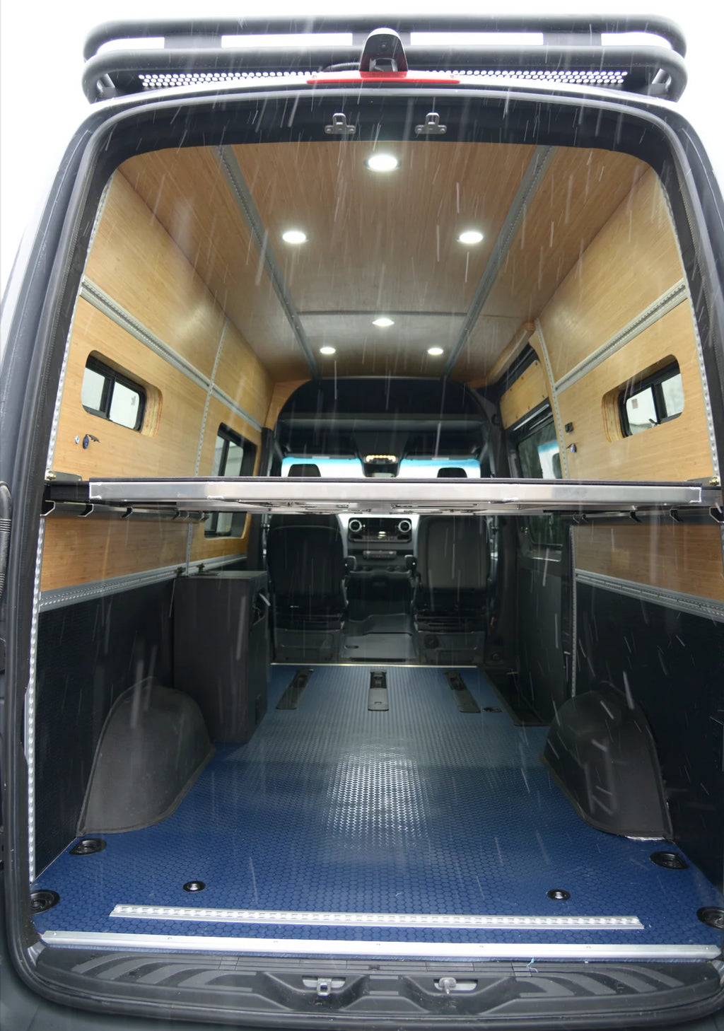 Ford Transit 130 Silver L-Track Package | Tec Vanlife