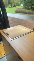 Black Camper Van / RV Sink | Hidden Sink