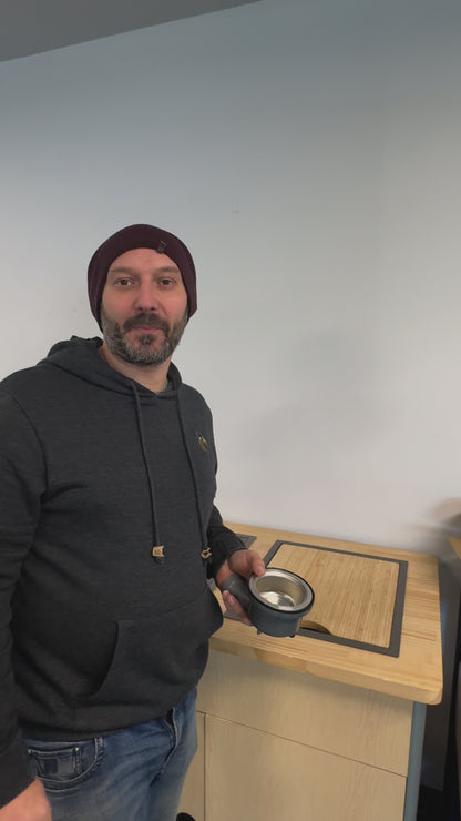 Low Profile Drain For Camper Van / RV Plumbing 3 1/2 inch