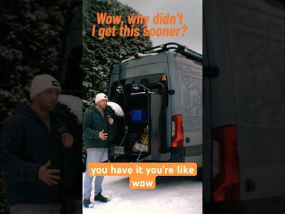 Limited Edition | Split Door Storage Box - Carbon Fiber Version