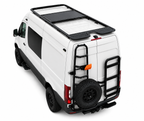 RoamLabX EDGE Series rear-door gear rack detail