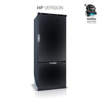 Vitrifrigo Black Fridge-freezer, SLIM250 CHR HP