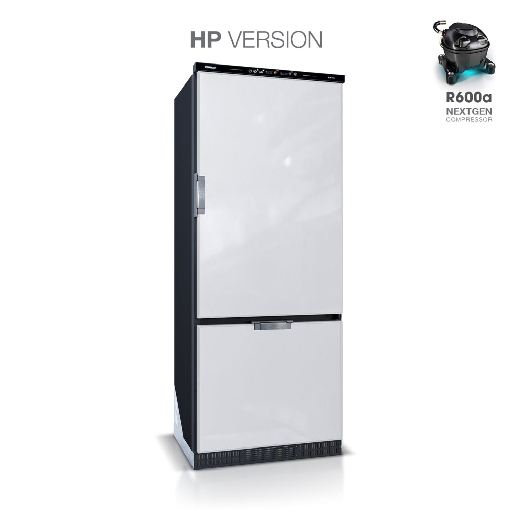 Vitrifrigo Grey Fridge-freezer, SLIM250 CHR HP